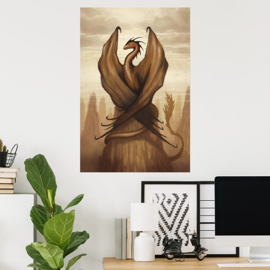 Dragon Poster (Heimbüro)