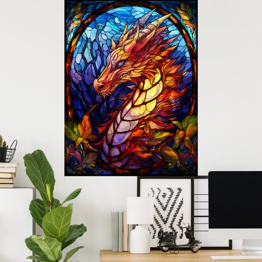 Dragon Poster (Heimbüro)