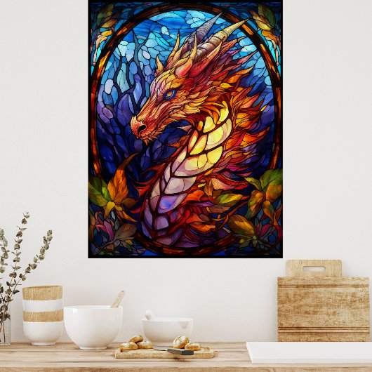 Dragon Poster (Küche)