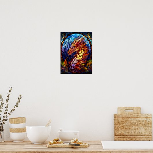 Dragon Poster (Küche)