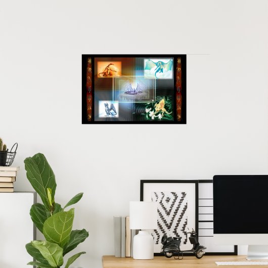 Dragon Poster (Heimbüro)