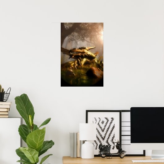 Dragon Poster (Heimbüro)