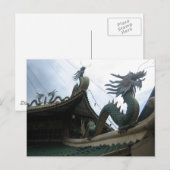 Dragon Postkarte (Vorne/Hinten)