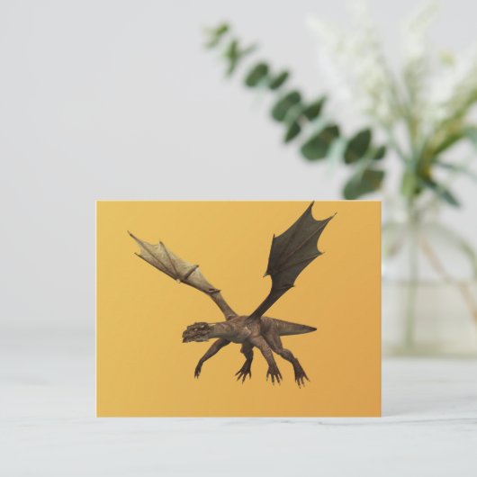 Dragon Postkarte (Stehend Vorderseite)