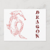 DRAGON POSTKARTE (Vorderseite)