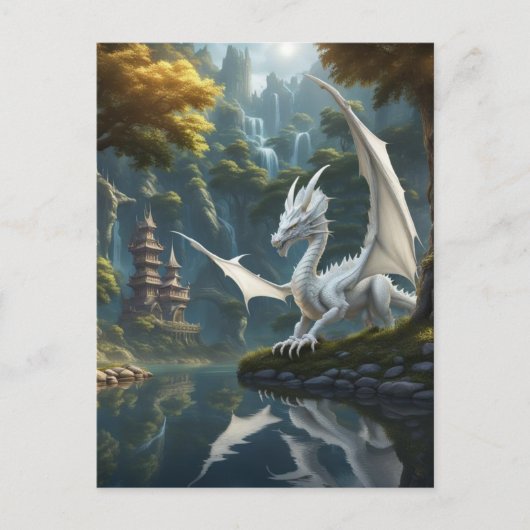 Dragon Postkarte (Vorderseite)