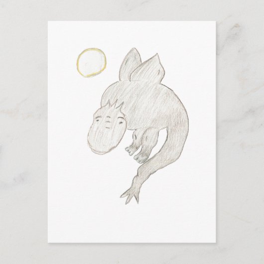 Dragon Postkarte (Vorderseite)