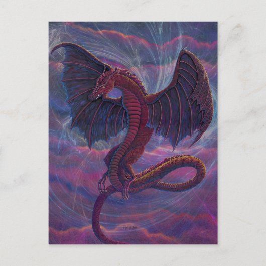 Dragon Postkarte (Vorderseite)