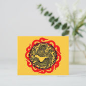 Dragon Postkarte (Stehend Vorderseite)