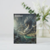 Dragon Postkarte (Stehend Vorderseite)