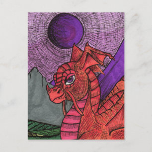 Dragon Postkarte