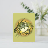 DRAGON POSTKARTE (Stehend Vorderseite)