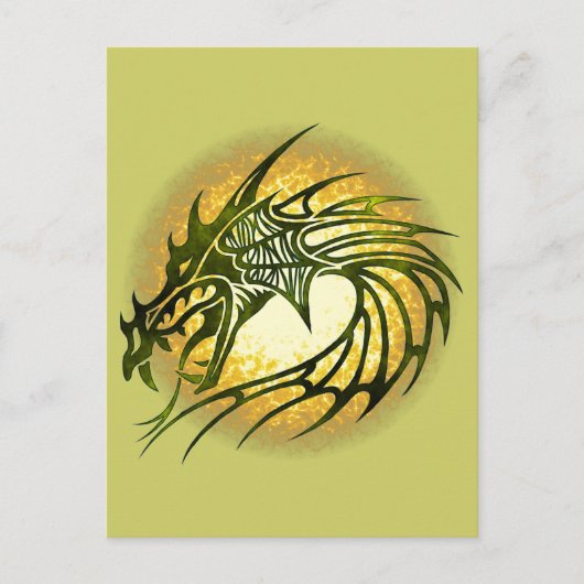 DRAGON POSTKARTE (Vorderseite)