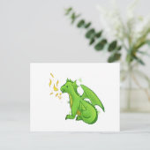 Dragon Postkarte (Stehend Vorderseite)