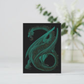 Dragon Postkarte (Stehend Vorderseite)