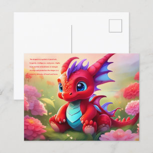 Dragon Postkarte