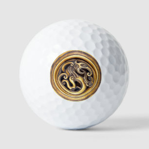 Dragon Power Yang Masuline Strong China Japan Luck Golfball