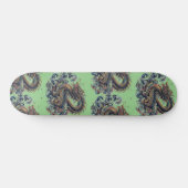 Dragon Pre-Built Complete Green Skateboard (Horizontal)