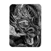Dragon Premium-Magnet Magnet (Vertikal)