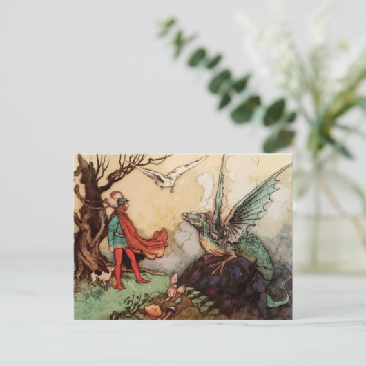 Dragon Prince Postcard Postkarte (Stehend Vorderseite)