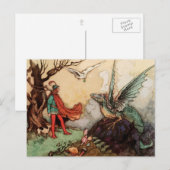 Dragon Prince Postcard Postkarte (Vorne/Hinten)