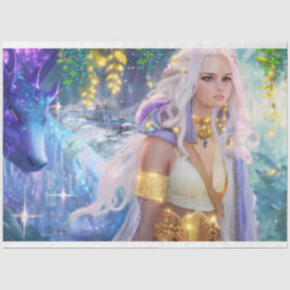 Dragon Princess Seidenpapier