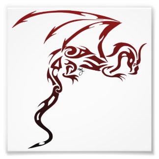 Dragon Print Fotodruck