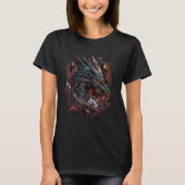 Dragon print T-Shirt (Vorderseite)