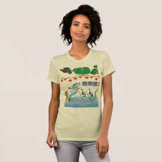 Dragon Pulse Festival Crème Classique T-Shirt