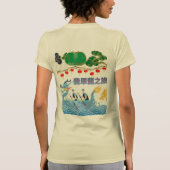 Dragon Pulse Festival Crème Classique T-Shirt (Rückseite)
