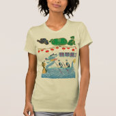 Dragon Pulse Festival Crème Classique T-Shirt (Vorderseite)