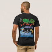 Dragon Pulse Festival schwarz T-Shirt (Schwarz voll)