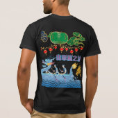 Dragon Pulse Festival schwarz T-Shirt (Rückseite)
