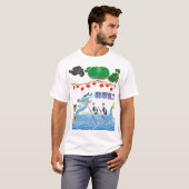 Dragon Pulse Festival weiß T-Shirt (Vorne ganz)