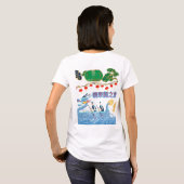 Dragon Pulse Festival weiß T-Shirt (Schwarz voll)