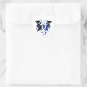 Dragon Quadratischer Aufkleber (Tasche)
