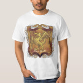 Dragon Quest Schild Nachname T-Shirt (Vorderseite)