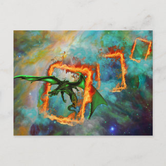 Dragon Race Postkarte