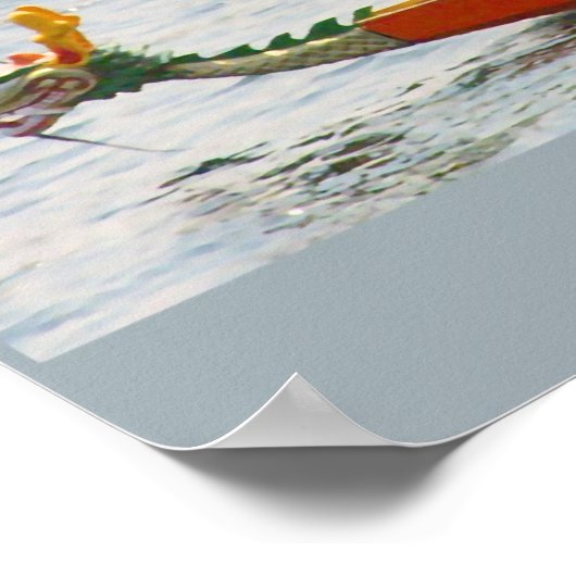 Dragon Racing Poster (Ecke)