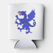 Dragon Rampant Azure Dosenkühler (Vorderseite)