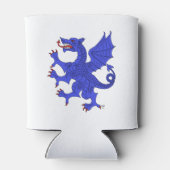 Dragon Rampant Azure Dosenkühler (Rückseite)