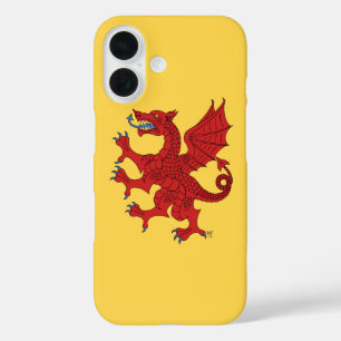 Dragon Rampant Gules iPhone 16 Hülle