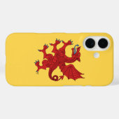 Dragon Rampant Gules Case-Mate iPhone Hülle (Rückseite (Horizontal))