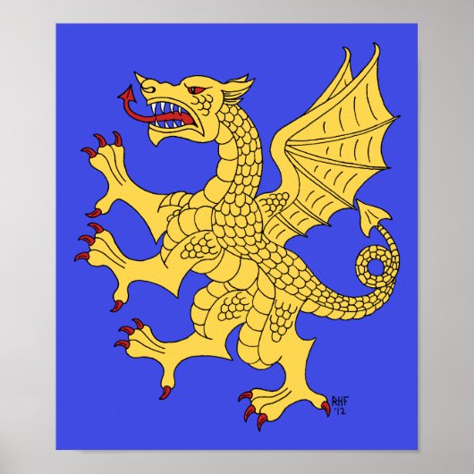 Dragon Rampant oder Poster (Vorne)