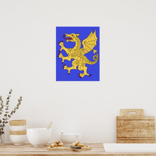 Dragon Rampant oder Poster (Küche)