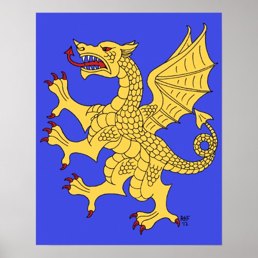 Dragon Rampant oder Poster (Vorne)