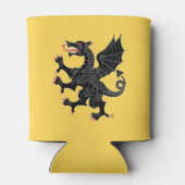 Dragon Rampant Sable Dosenkühler (Rückseite)