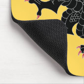 Dragon Rampant Sable Mousepad (Ecke)