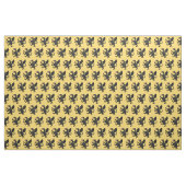 Dragon Rampant Sable Stoff (Yard (91,4 cm))