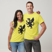 Dragon Rampant Sable T-Shirt (Unisex)
